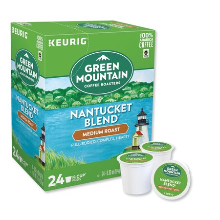 GREEN MOUNTAIN COFFEE Nantucket Blend Coffee K-Cups, PK24 PK 6663